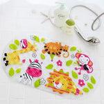 tapis bain antidérapant transparent poissons oiseaux motifs animaux moderne salle bain pvc bulles adhésif
