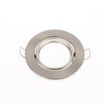 spots led noir blanc doré modernes clips vis round lisses