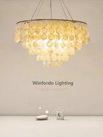 Suspension lumineuse moderne élégante blanc doré translucide clips câbles pendentif chambre
