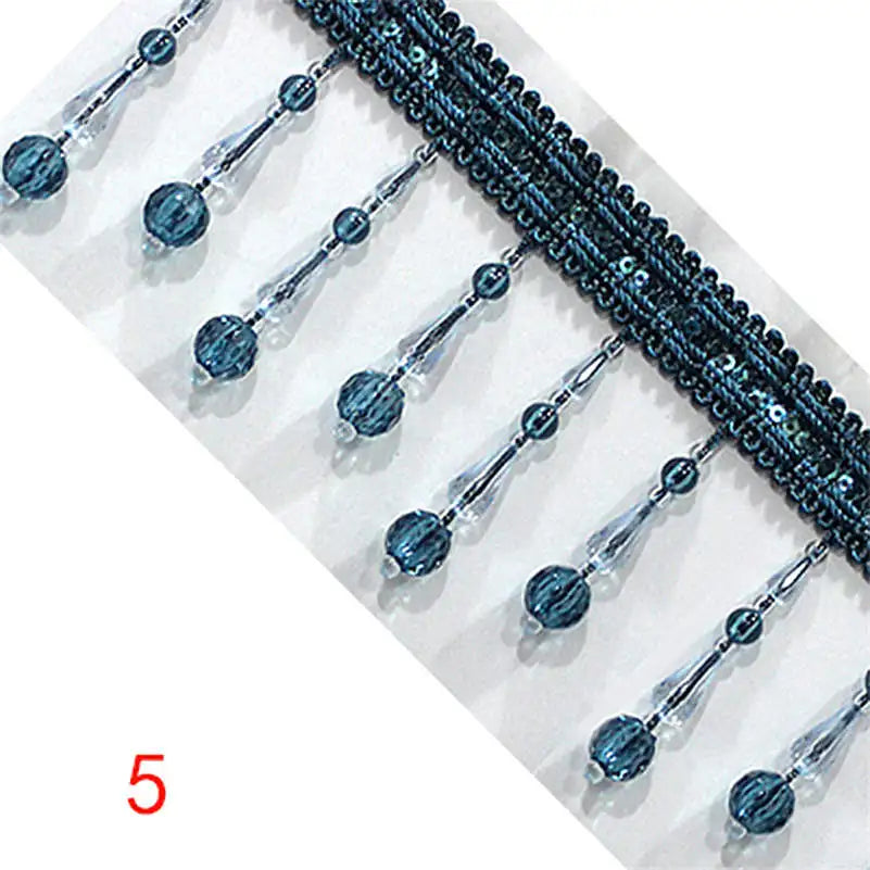 ruban décoratif élégant paillettes or bleu marron gris 10cm 10cm