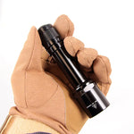 lampe torche noire moderne lisse sans fixation rechargeable flashlight đèn pinched off at 14