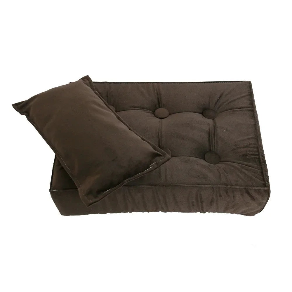 lit bébé vintage points noir motif floral confortable couverture oreiller