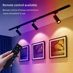 ampoule led wifi 5w 7w 9w gu10 projecteur blanc moderne télécommande application mobile