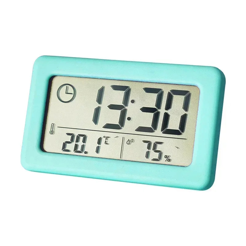 horloge électronique moderne température humidité alarme batterie 12 24h noir blanc rose