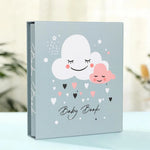 album photo moderne illustrations animales photos familiales blanc vert bleu