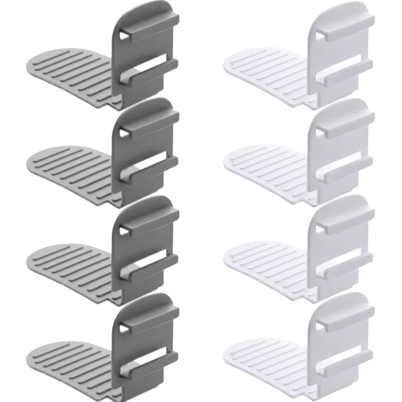 clips lit anti dérapants blanc gris adhésifs ajustables multifonctionnels modernes