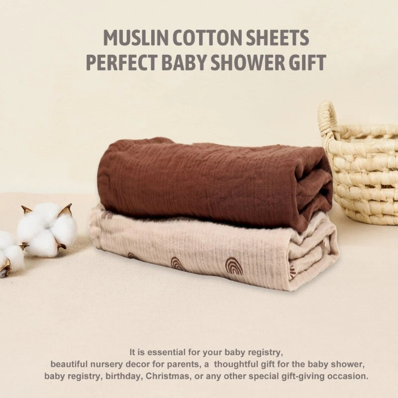 draps housses bébé unisexe 1ans polyester coton quatre saisons imprimé animaux ondulés blanc roseclair