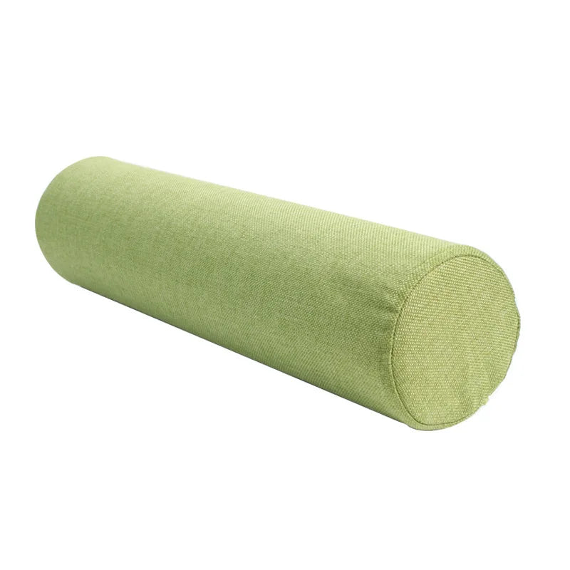 coussin rond mousse mémoire forme ergonomique support lombaire literie moderne