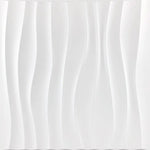 panneaux decoratifs 3d blanc geometrique moderne adhesif 30cm 30cm