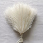 plumes artificielles modernes vase décoration table mariage fête extérieure minimaliste exposées soie naturelle feutrée