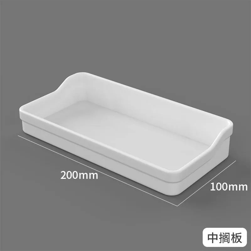 panneau perforé blanc étagère murale moderne accessoires rangement clips couteau clavier figurines