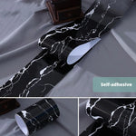 ruban adhésif décoratif marbre moderne adhésif vinyle pvc noir blanc gris or rose bleu