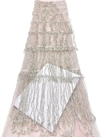 ruban décoratif dentelle franges mariage élégant festif rouge rose doré bordeaux gris noir