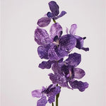 décoration intérieure orchidée artificielle violette rose blanche moderne mariage anniversaire baby shower