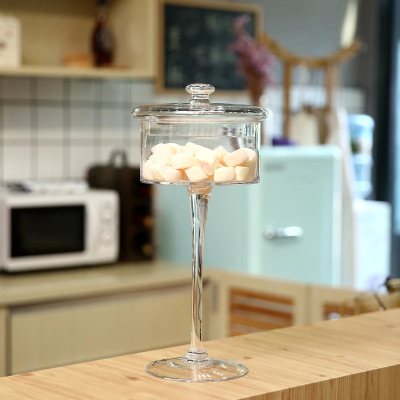 pots verre transparents réutilisables qualité alimentaire vintage marshmallows décoration maison mariage