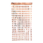 rideau rose doré occasion fête anniversaire mariage moderne opalescent 1m2m