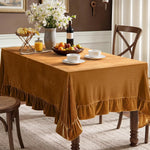 nappe velours vert foncé classique rectangulaire lavable extérieur mariage fête banquette