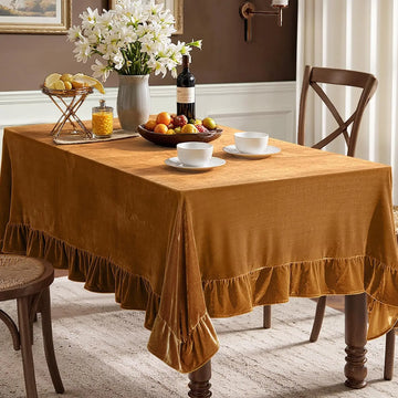 nappe velours vert foncé classique rectangulaire lavable extérieur mariage fête banquette