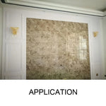 applique murale classique cristal doré transparent élégante maison vintage deco lumière