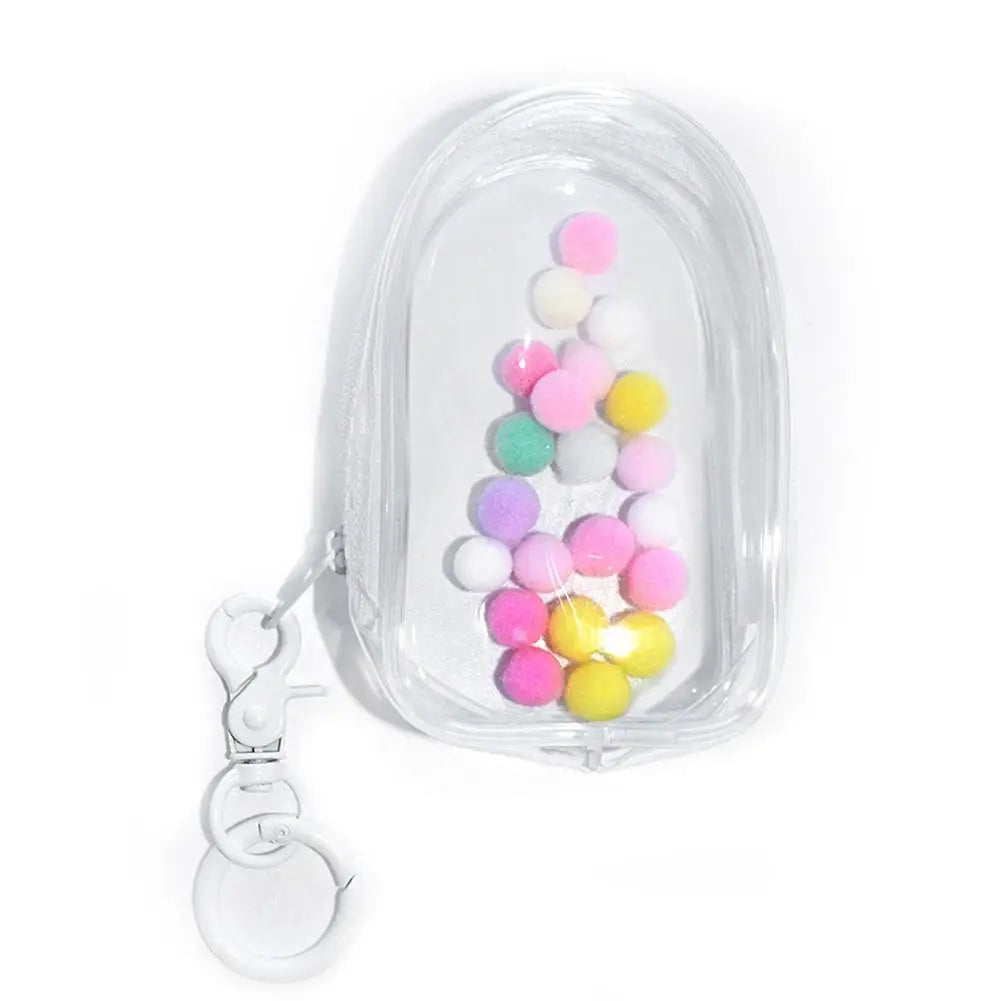 boîtes mystère transparentes accessoires poupées figurines clips personnages stylisés pop art transparentes enfants adolescents