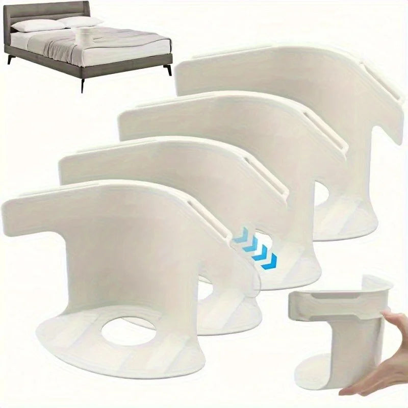 fixateurs angle draps lit bande transparente housses matelas antidérapants protection sécurité clips minimalistes modernes