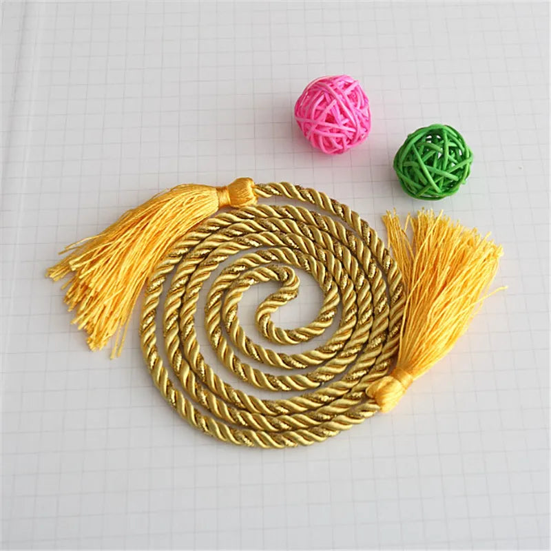 rideaux accessoires cordon pompons fibre naturelle animaux motifs fleurs pastorale