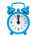 horloge réveil classique rouge jaune rose bleu noir simple moderne quartz aiguille métal