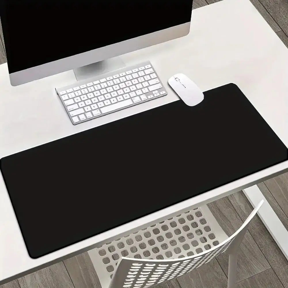 tapis souris jeu caoutchouc noir texture douce microfibre moderne grande taille gaming