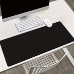 tapis souris jeu caoutchouc noir texture douce microfibre moderne grande taille gaming