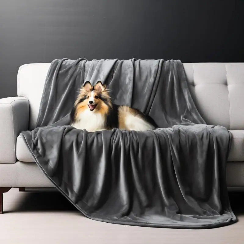couverture imperméable douce plaid pelucheux protection lit canapé adultes seniors animaux