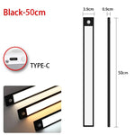 veilleuse led barreau mouvement blanc argenté moderne rechargeable aluminium