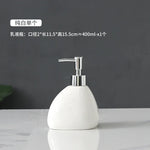 accessoires salle bain ensemble moderne or argent blanc céramique tasse brosse dentifrice savon crème