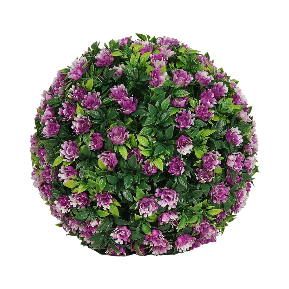Boule fleurs artificielles rouge blanche violette moderne extérieur intérieur décoration mariage anniversaire