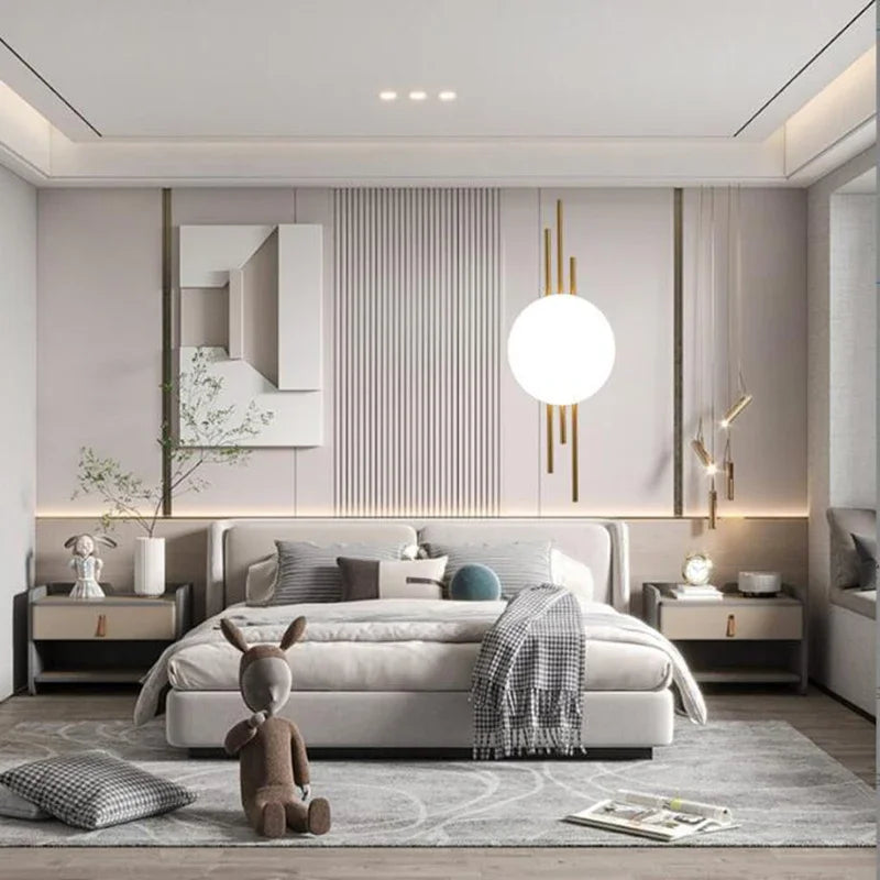Applique murale LED design scandinave vue de face