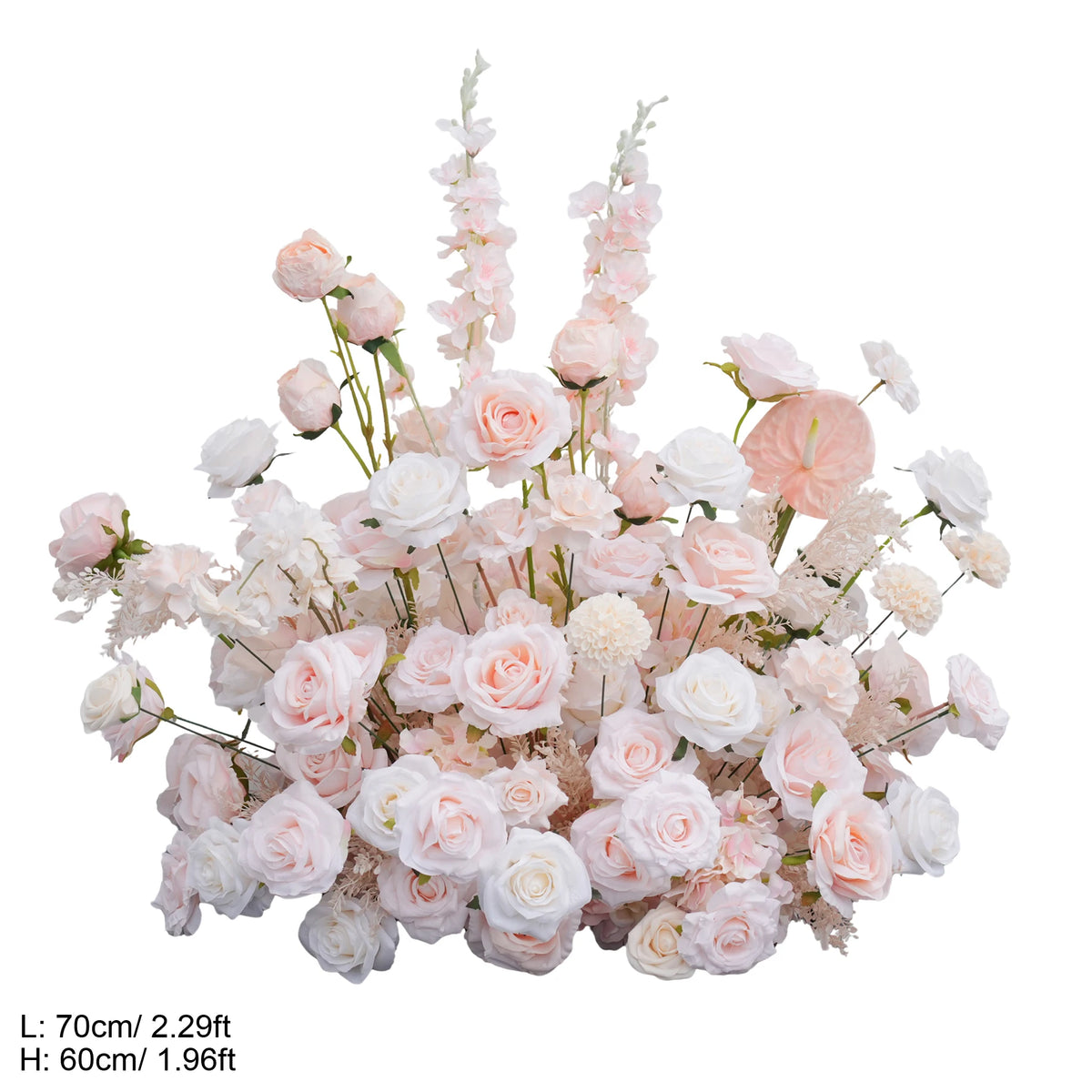 décoration mariage arbre artificiel rose clair fleurs modernes élégantes extérieurintérieur événement floral