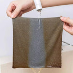 lingettes microfibre jetables super absorbantes gris bleu rose marron utilitaires vaisselle multi surfaces