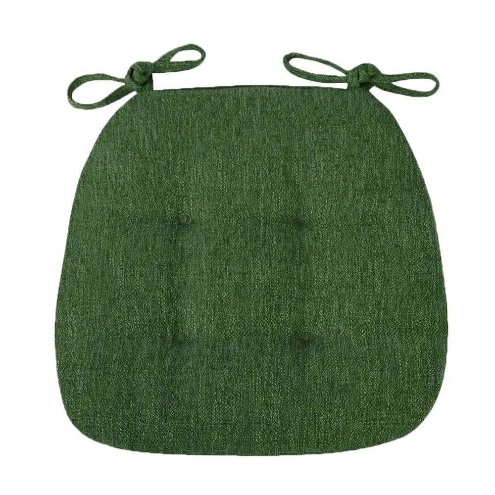 coussin chaise gris beige vert orange bleu moderne antidérapant tissu uni coton polyester