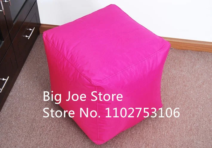 Pouf coussin d'appoint vert armée