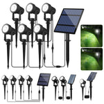 projecteur solaire led ip65 étanche contemporain solar power opaque noir moderne vacances