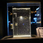 veilleuse nuit cadre lumineux transparent scintillant moderne clips chambre noël ambiance lumière chambre enfants