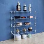 présentoir transparent acrylique support rangement vis fixations moderne cupcakes figurines