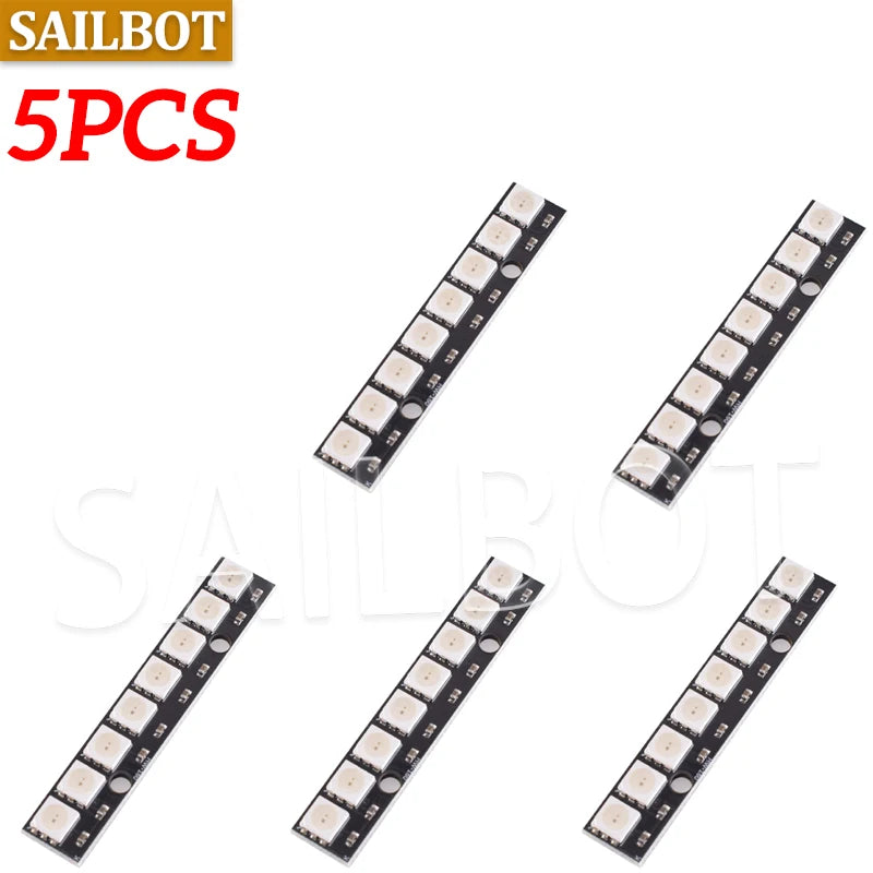 bande led 5050 rgb blanc moderne connecteurs électriques bits ws2812 led intégrées développement