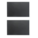 tapis bar caoutchouc silicone noir perforations antidérapant moderne cuisine accessoire résistant chaleur