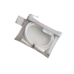 sac main vert maille moderne fermeture eclaire rangement chargeur cable boite données
