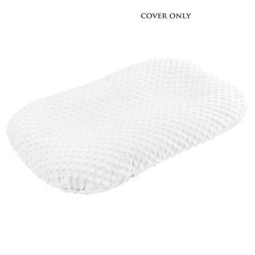 coussin bébé gris bleu clair texturé ultra doux confortable hiver été printemps automne polyestère