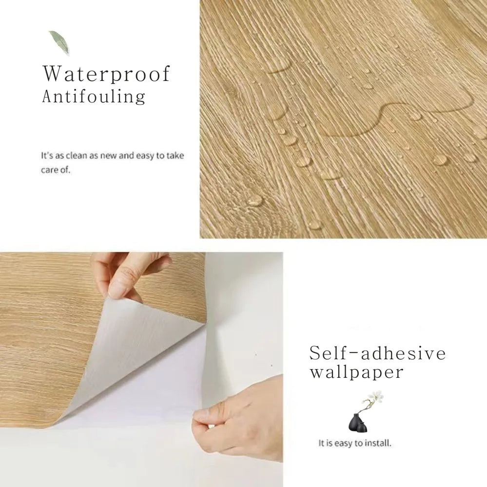Application facile du film décoratif sur un meuble