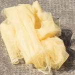 ruban mariage vert clair blanc gris moderne élégant tulle fin translucide haute qualité antidérapant