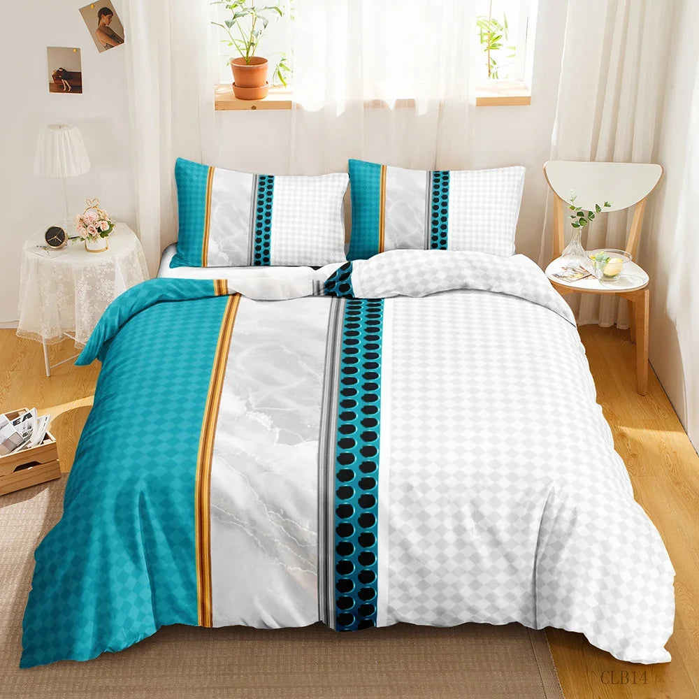 Comparaison des tailles de housse de couette bohème