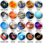 aimants réfrigérateur verre planètes galaxies nébuleuses adhésifs forts décoration moderne
