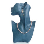 présentoir bijoux mannequin main résine support collier boucles oreilles bracelet bague décoration magasin blanc